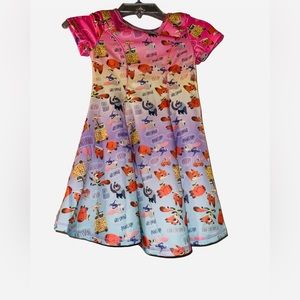 New Disney parks Zootopia Ombré Skater Style Dress sz XS 4-5